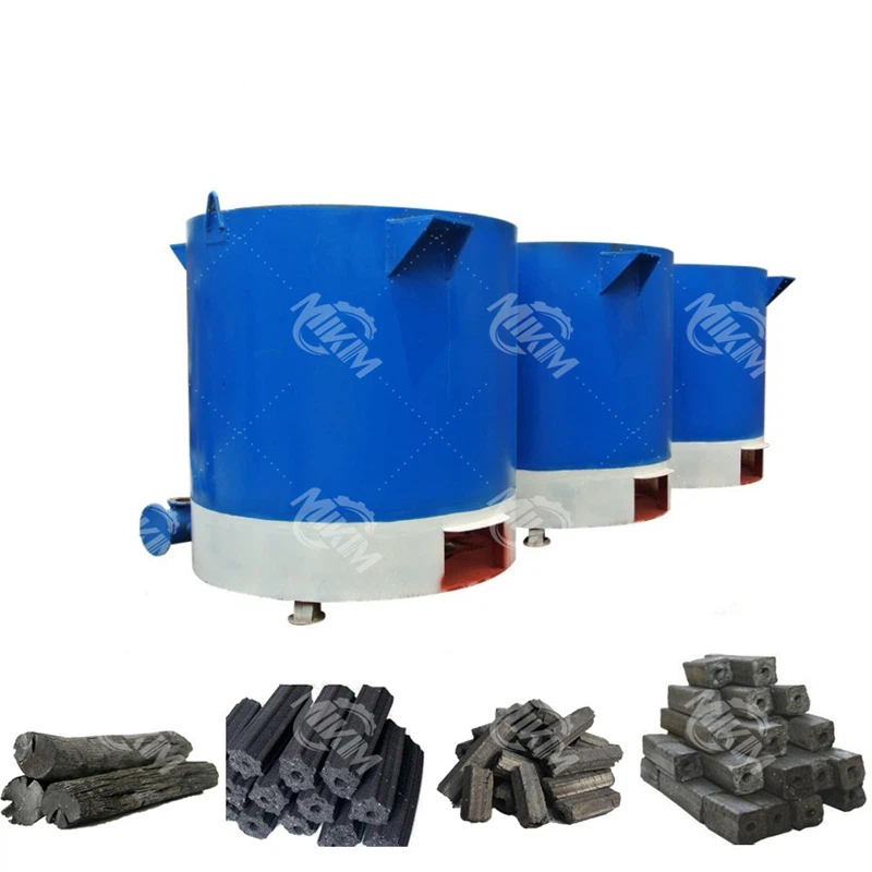 Holzkohle-Karbonisierungsofen