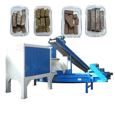 Bio -Fuel -Press -Brikettausrüstung