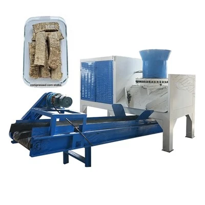 Biomasse drückende Brikettmaschine