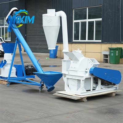 Komplette Biomasse -Pelletproduktionslinie