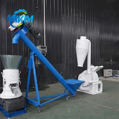 Vollautomatische Holzpelletmaschine Linie