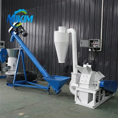 Vollautomatische Biomasse -Pellet -Making -Linie