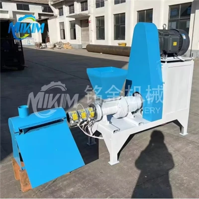 Hydraulische Maschine zur Herstellung von Sägemehlbriketts