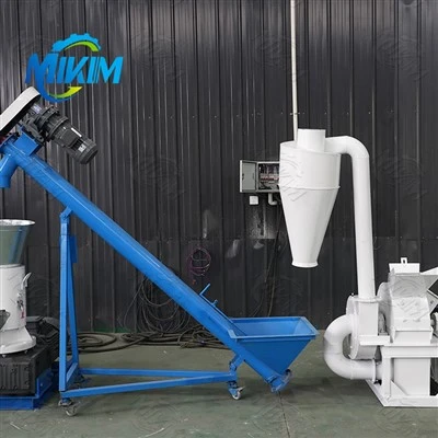 Holzpellets machen Maschinenlinie
